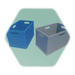 Plastic storage box