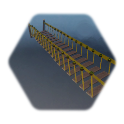 Rope and Plank Bridge