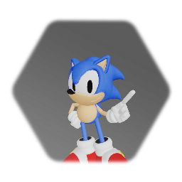(1 Hour) Classic Sonic model
