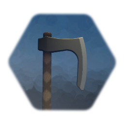 Viking Era Bearded Battle Axe