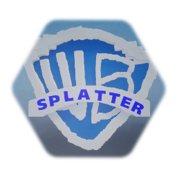 Warner Bros splatter logo