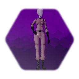 Stylized Ghostbuster Template (Female)