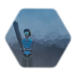 Blu robot scout