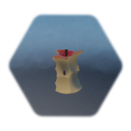 1% Realistic Apple Core