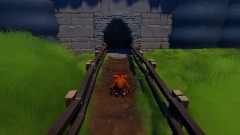 Crash Bandicoot in The Great Castle Exterior