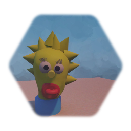 Maggie Simpson Sculpture