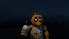 Chica tries the grimace shake!