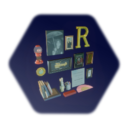 Pictures, Books, Knickknacks & Trinkets