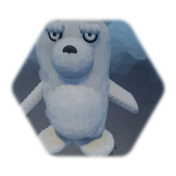 Snowball the Polar Bear(BlankPuppet)