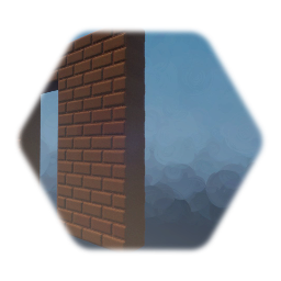 Basic Brick Wall and d Doorway 01