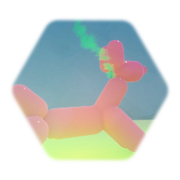 Balloon dogのremix　バルーンテスト