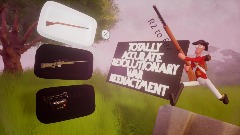 Totally accurate revolutionary war reenactment: MENU