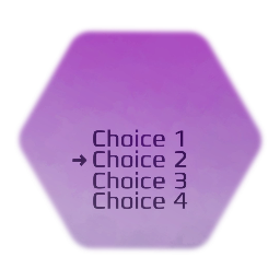 Simple Scene Selection Menu