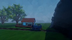 Thomas falls off the bridge