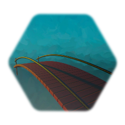 Wide Wooden Bridge (20º)