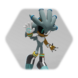 Sliver the hedgehog stylized model
