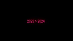 Happy new year 2023 > 2024