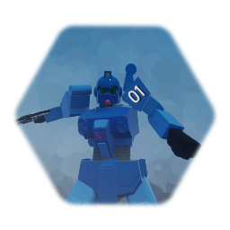 RX-79BD1 blue Destiny unit 1