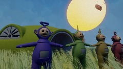 Shrek VS les Teletubbies