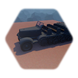 Sdkfz 8 12 ton halftrack W/ 15cm sig33