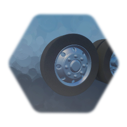 大型トラック用ホイール前後セット