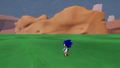 Open world mode test for Sonic reborn