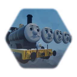 Fredrick the black tender Engine better for animations