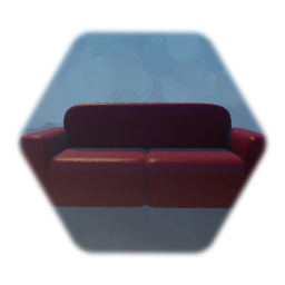 Red couch