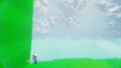 Astro bot level grass y water