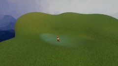 Corgi standing on one leg