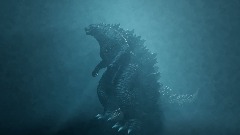 Godzilla destroys a city (Godzilla the end of tokyo )