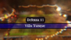 Villa yunque -  Defensa 11