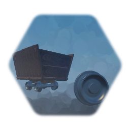 Train Wheel + free Cart
