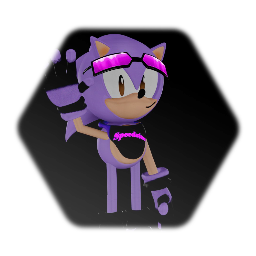 Speedy the hedgehog (childhood style)