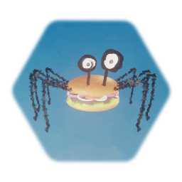 Friendly Burger Spider