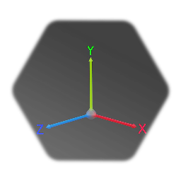 X, Y & Z Directional arrows