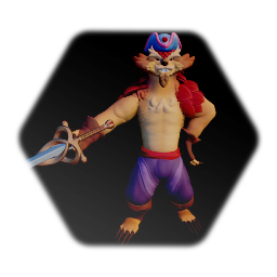 Donté Panlin: The Pangolier (Shooter/Hack and Slash Character)