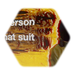 First person hazmat suit