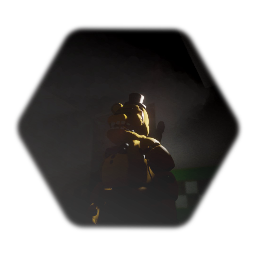 Whiterred golden Freddy