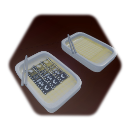 Photo developing trays