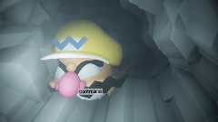Cave Tunnel with Wario apparition