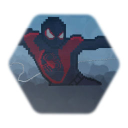 Spider-Man Miles Morales pixel art