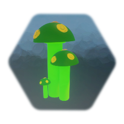 Mushrooms (Green/Neon)