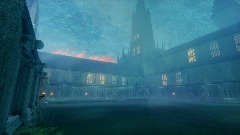 Battle of Hogwarts | Transfiguration Courtyard