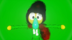 Squidward on a Chair