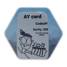 AY card CodesIV