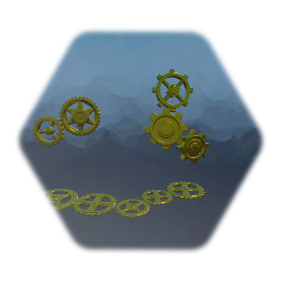 Spinning Golden Gears