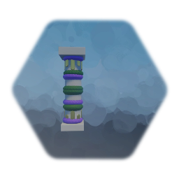 Pillar banded purple/Green - 3/15/2020