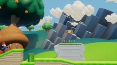 New Super Mario Bros. Acorn Plains Way Render + Short Animation