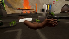 What you burnt the Gas stn